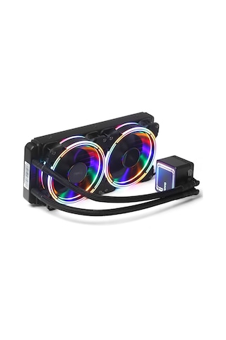 Dark AquaForce W246 240mm 2x12cm FRGB LED Fan + Pompa DKCCW246