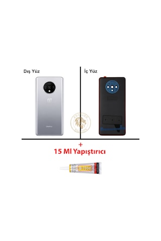 One Plus Yapıs Tırıcı One Plus 7t Gu Mu S Yapıs Tırıcı B-7000 Yapıştırıcı Arka Kapak Arka Cam Batarya Kapağı Lazer Kesim Kapak Pil Kapağı Back Cover Çok Renkli