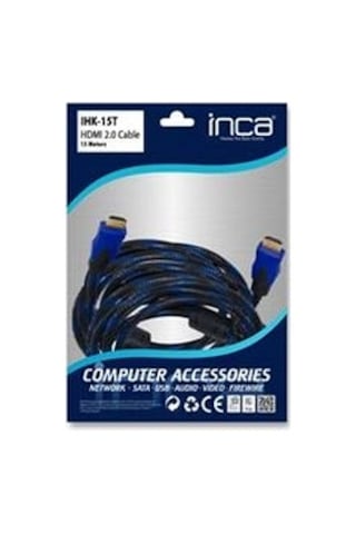 Inca Ihk-15t 2.0 15mt Hdmı Kablo 18 Gbps 4k& 2k & Full Hd Kdo