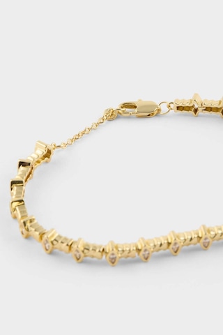 Defacto Reis X DeFacto Taşlı Gold Bileklik G2690AXNS