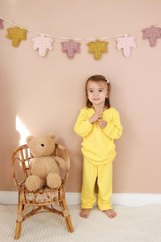 Kaşkorse Mevsimlik Pijama Takım sarı