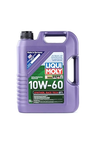 Ayrex Synthoil Race Tech Gt1 10w-60 5 Lt Motor Yağı