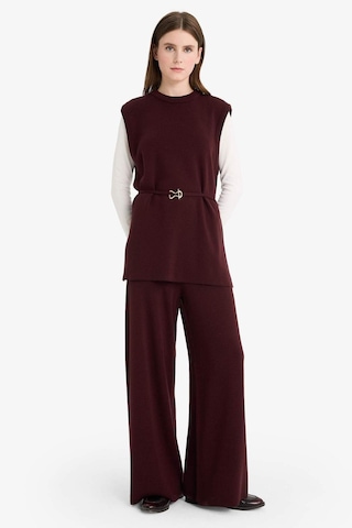 Defacto Relax Fit Pantolon V0088az25wnbr115 Bordo