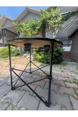 Apnea Voyager Life Yuvarlak Kamp Masa Çok Renkli