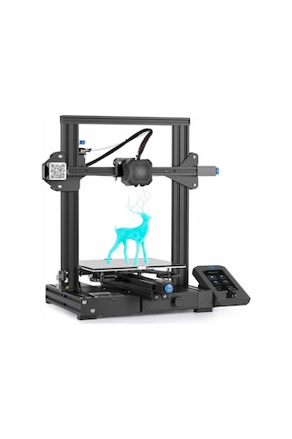 Creality Ender 3 V2 3d Yazıcı 3 Boyutlu Model Plastik Baskı Ürün Kutu Prototip Gelişmiştirme Tmc2208