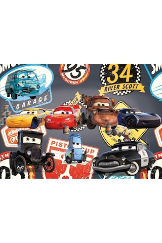 Ks Games Cr714-1 Disney Cars Lisanslı 100 Parça Erkek Çocuk Puzzle 5 Yaş Üzeri