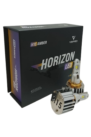 Vrpro Horızon H15 Turuncu-beyaz Led Far Ampülü Fan Soğutma Sistemi