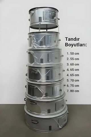 Ekmek-yufka Tandırı Sobası 75 Cm