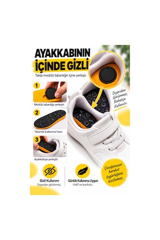 Çocuk Takip Tabanlığı İos Ve Android Uyumlu Akıllı Gizli Takip Cihazı Ortopedik Tabanlık