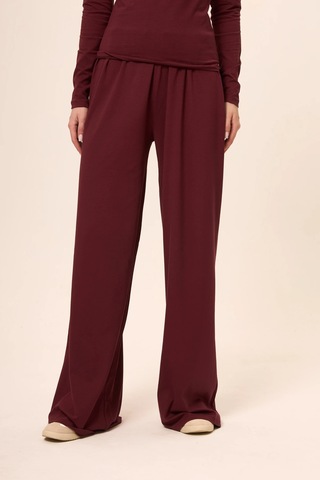 Zoor Ultra Soft Penye Modal Pantolon Bordo
