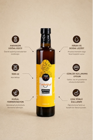 Canbakkal Ananas Sirkesi 500 Ml