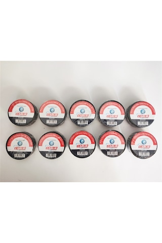 Replax Elektrik Izola Bant 10 Adet Bant Elektrikçi Bantı İzole