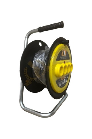 Kupa Makaralı Uzatma Kablosu 3x1.5 - 4 Priz - 50 Mt.