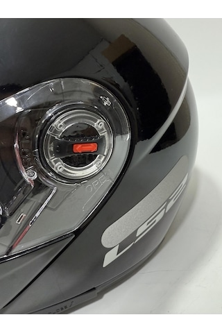 Ls2 Ff370 Çene Açılır Motosiklet Kaskı Siyah M Beden