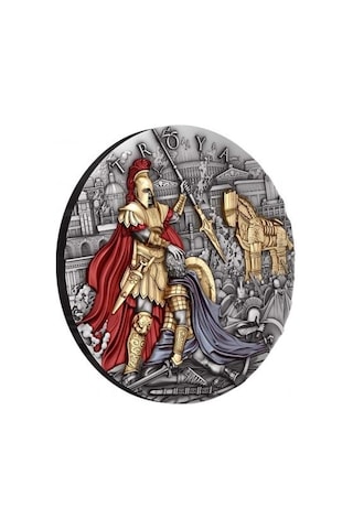 Agakulche Troya Gümüş Sikke Coin