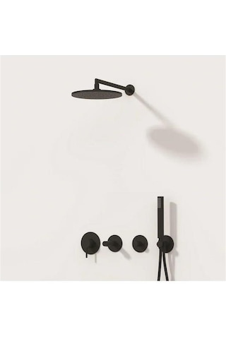 VitrA Origin 1f El Duşu Takımı Mat Siyah A4554336wtc