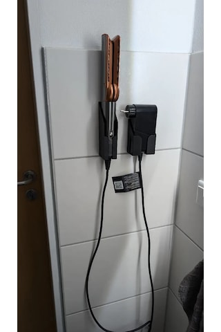Airstrait Uyumlu Duvar Askı Aparatı & Organizer Siyah