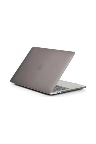 Apple Uyumlu MacBook 13.3' Pro 2022 M2 Zore Msoft Mat Kapak Gri