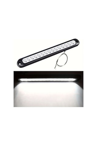 Xuweiwei Beyaz Kamyon Kamyonet Romorklar Icin 15 Led Evrensel Arka Stop Fren Sinyal Lamba Bar 12v 24v