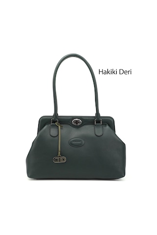 Gönderi R Kadıın Haki Antik Hakiki Deri El Ve Omuz Çantası Ddzw002b8397 Haki