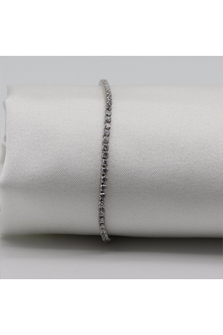 Minimal Su Yolu Bileklik Silver Çok Renkli