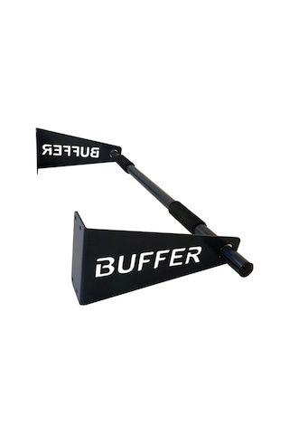 Buffer Barfiks Demiri, Çelik Flans, Süngerli, Antrasit