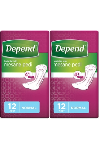 Depend Mesane Pedi Kadın Normal 24 Adet