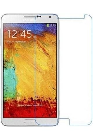 Samsung Galaxy Note 3 Neo İle Uyumlu Ekran Koruyucu Şeffaf Temperli Kırılmaz Cam Ekran Koruyucu