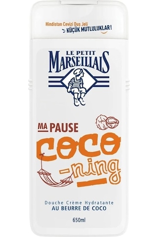 Le Petit Marseillais Bonheur Hindistan Cevizi Banyo ve Duş Jeli 650 ML