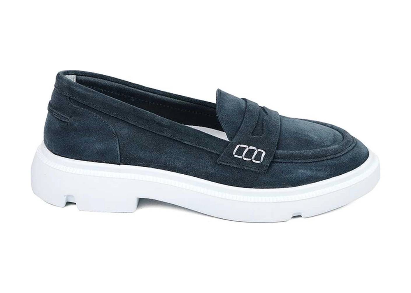 Bestello Bağcıksız Poli Loafer 101-226505-01 Kadın Ayakkabı Grı Suet