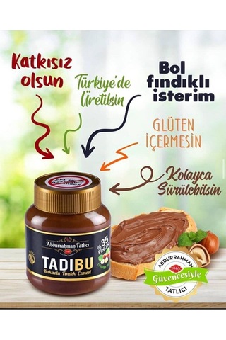 Abdurrahman Tatlıcı Tadıbu 330 G + Jacobs Monarch Aromalı Filtre Kahve 500 G