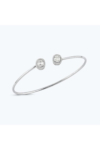 Altınbaş Pırlanta Baget Bilezik Esd457-18k