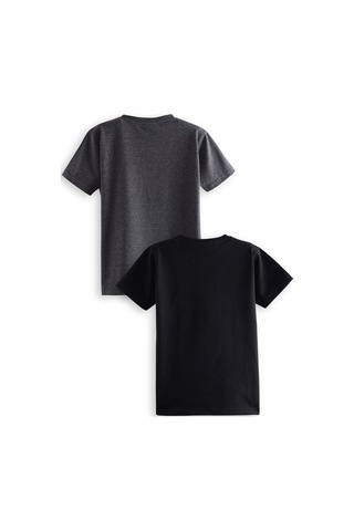 Denokids Start Game Erkek Çocuk 2'li T-shirt Takım Renkli Çok Renkli