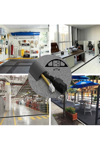 Greentech Esnek Kablo Kanalı Gri / Gt-kk07