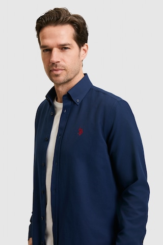 U.S. Polo Assn. U.s. Polo Assn. Erkek Lacivert Gömlek Basic 50324708-vr033
