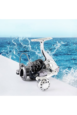 13 Eksenli Deniz Subağalı Olta Makinesi Tam Metal Eğirme Olta Makinesi Özellikler: 1000 Tipi