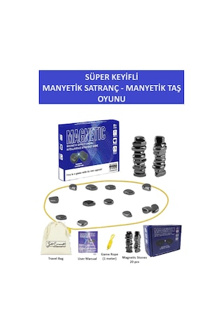 Süper Keyifli Manyetik Taş Oyunu - Mıknatıslı Satranç Oyunu, Mıknatıslı Taş Oyunu, Eğitici Masa Oyunu, Ve Mantıksal Düşünme Geliştirici, Ebeveyn-çocuk İletişimi, Gençler İçin Parti Oyunu