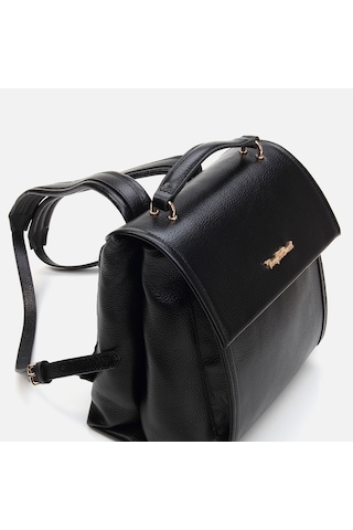 Hotiç Hakiki Deri Siyah Kadın Sırt Çantası 03cah290550a100 Siyah