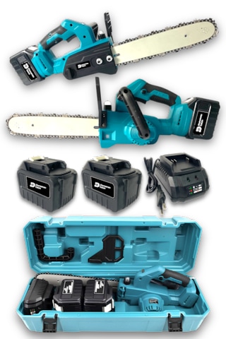 Dynamic Tech Dt-dw12 Şarjlı Odun Kesme Testeresi Çift Bataryalı