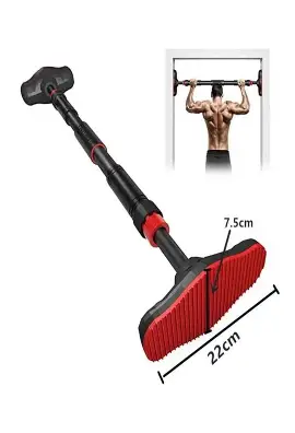 Su Terazili Kapı Barfiks Barı 100 150 Cm Geniş Kapı Aralıklarına Uygun Ayarlanabilir Spor Barı