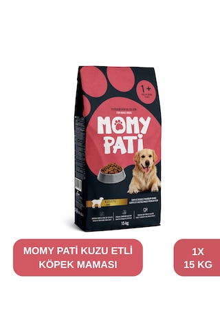 Kuzu Etli Köpek Maması 15 Kg Yetişkin Köpekler Için