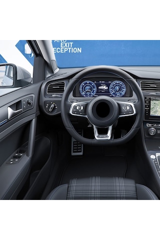 Vw Golf 7.5 17-20 Sol Ön Kapı Cam Düğme Çerçeve Siyah 5g1867255c