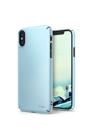 Ringke Slim Apple Uyumlu iPhone X İle Kılıf Sky Blue