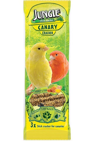 Jungle Ballı Yumurtalı Kanarya Krakeri 3’Lü Paket