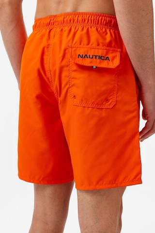 Nautica Erkek Regular Fit Mayo Şort - Turuncu Turuncu