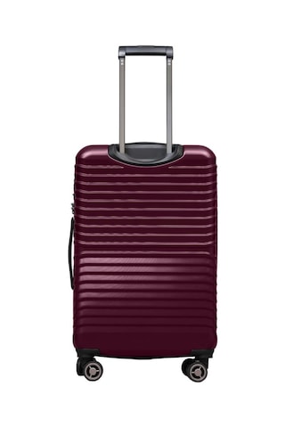 Louisiana Polo Orta Boy %100 Polikarbon Valiz Bordo 1811 Bordo