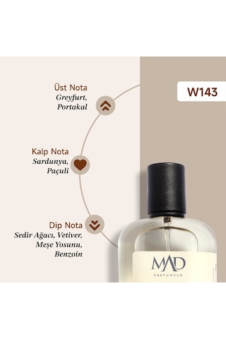 Mad W143 Selective Erkek Parfüm EDP 50 ML