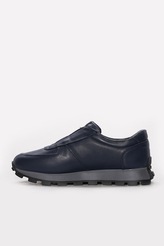 Fast Step Hakiki Deri Erkek Casual Ayakkabı 154ma708-1 Lacivert