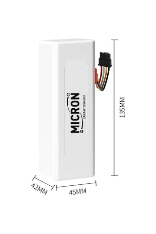 Micron Xiaomi Mi Vacuum Mop 2iN1 Xiaomi 1C STYTJ01ZHM Robot Süpürge Pili