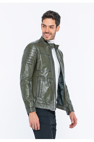 Basics&more Erkek Deri Ceket E3455 001